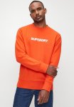 Luxury Sport Loose Fit Crew - Cherry Tomato Red