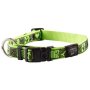 Rogz Fancy Dress Extra Large 25mm Armed Response Dog Collar - Lime Juice