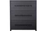 Polaris C12 C12 Battery Cabinet 780 X 470 X 920 Black For 12X 100AH Battery
