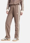 Adidas Original Beckenbauer Trackpants - Trace Brown & Wonder White