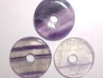 Pi Stone Fluorite Pendant F256