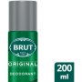 Brut Aerosol Deodorant Body Spray Original 200ML