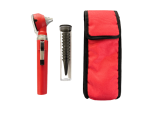 Fibre Optic Pocket Otoscope Red
