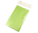 Plain Table Cover Green - 132 X 224CM