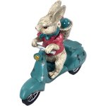 Habitat Bunny On Scooter Figurine Resin Height: 15CM