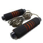 Adjustable Skipping Rope - Black/red