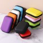 Headphone Storage Bag Eva Headphone Bag Wireless Headset Zipper Bag Cable Storage Box