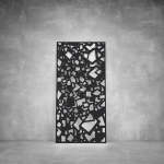 Wall Art D088 - 2900 X 1400 X 20 Indoor Matt Silver Cool White