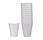 250ML White Polystyrene Cups 25PCS