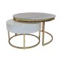 Nestaura Coffee Table Set Space Saving And Stylish