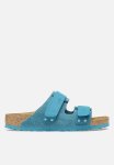Birkenstock Uji Leather Narrow - Deep Turquoise