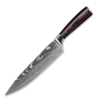 Lifespace Laser Engraved 5CR15 Kitchen Chef Knife In A Gift Box