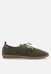 Pierre Cardin Riviera Boat Shoes - Olive