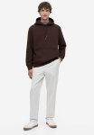 Regular Fit Hoodie - Brown