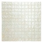 Metallic Texture Mosaic White Sheet Size 30CM X 30CM