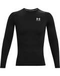 Men's Heatgear Armour Long Sleeve - BLACK-001 Md