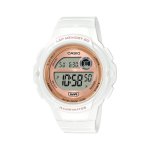 Casio White Resin Digital Unisex Watch LWS-1200H-7A2V