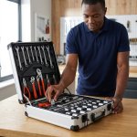 Hand Tool Combination Set - Complete Toolkit For Home & Auto