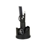 Rotating Desk Organiser With Stationery
