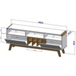 Plasma Stand Matte Off White cinnamon