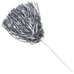 Anderson's School Spirit Shakers Cheerleader Pom Poms Sports Fan Gear Football Accessories Homecoming Gray Package Of 100