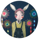- Place Mats Set Of 4 Rabbit Girls