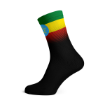 Ethiopia Flag Socks - XL Black