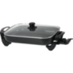 Ottimo Black Rectangular Electric Frying Pan 5L