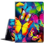 Bpqojb For Microsoft Surface Go 3 GO 2 Case With Adjustable Stand & Auto Wake sleep Pu Leather Slim Smart Protect Cover - Colorf