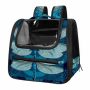 Otnrnondcl Airline Approved Soft Sided Pet Carrier Dragonfly Print Pet Travel Bag For Cats & Dogs Durable Breathable Pet Travel Bag For Airplane C