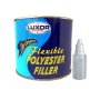 Luxor Auto Body Filler Polyester Flexible With Hardener 500G