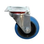 Blue Elastic Rubber Castor 340 Series Ngr