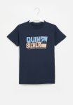 Quiksilver Smoke Signal Short Tee - Navy Blazer