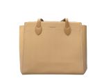 Chrisbella Elegant Structured Office Bag- Brown