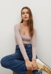 Bodysuit Joana - Light Brown