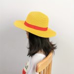Breathable Straw Sun Hat With Round Brim - Perfect For Fishing Beach Outings & Outdoor Work
