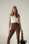 Leggings Skinny - Brown - Large Cocoa