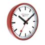 Wall Clock Red