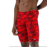 Tyr Camo Chamionship Cut Jammer Red