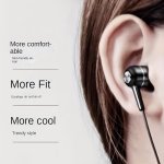 3.5MMWIREDHEADPHONESSPORTEARBUDSWITHBASSPHONEEARPHONESSTEREOHEADSETWITHMICVOLUMECONTROLMUSICEARPHONES