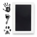Large Clean Touch Ink Pad For Baby Handprints And Footprints Inkless Infant Hand & Foot Stamp Safe For Babies Doesn't Touch Skin