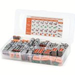 188PCS Deutsch Dt Series Connector Assortment Size 16 Stamped Contacts Waterproof Automotive Electrical Connectors