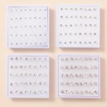 20 Pairs Set Of Tiny Stud Earrings Simple Zirconia Inlaid Elegant Leisure Style For Women Daily Wear Big Set Gift