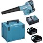 Makita - Cordless Blower DUB185Z With Carry Case + 2X 3AH Battery & Charger