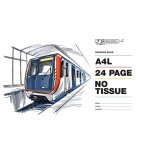 Freedom Stationery 24P A4L Drawing Books No Tissue X 25