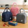 Waterproof Insulated Lunch Bag With Cute Bear Design - Portable & Fresh-keeping Perfect For School & Office