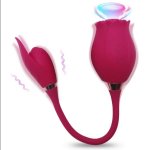 Rose Tongue Suction Vibrator
