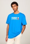 Tommy Hilfiger Tjm Reg Tommy Dna Flagtee Ext - Coastal Cobalt