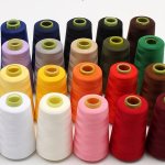 1PC Large Roll Pagoda Sewing Machine Thread 2743.2 Meter For Home Hand Sewing Polyester Black Thread Household Color Sewing Thre