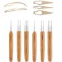 11 Pieces Dreadlocks Crochet Hook Tool Kit